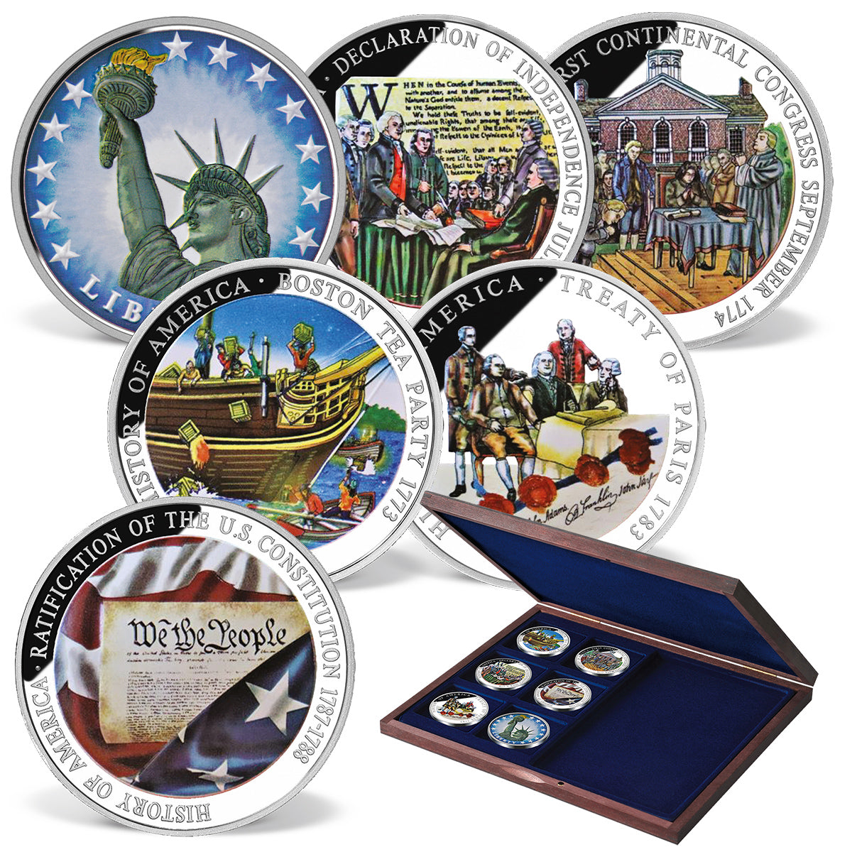 Birth of a Nation Color Coin Set