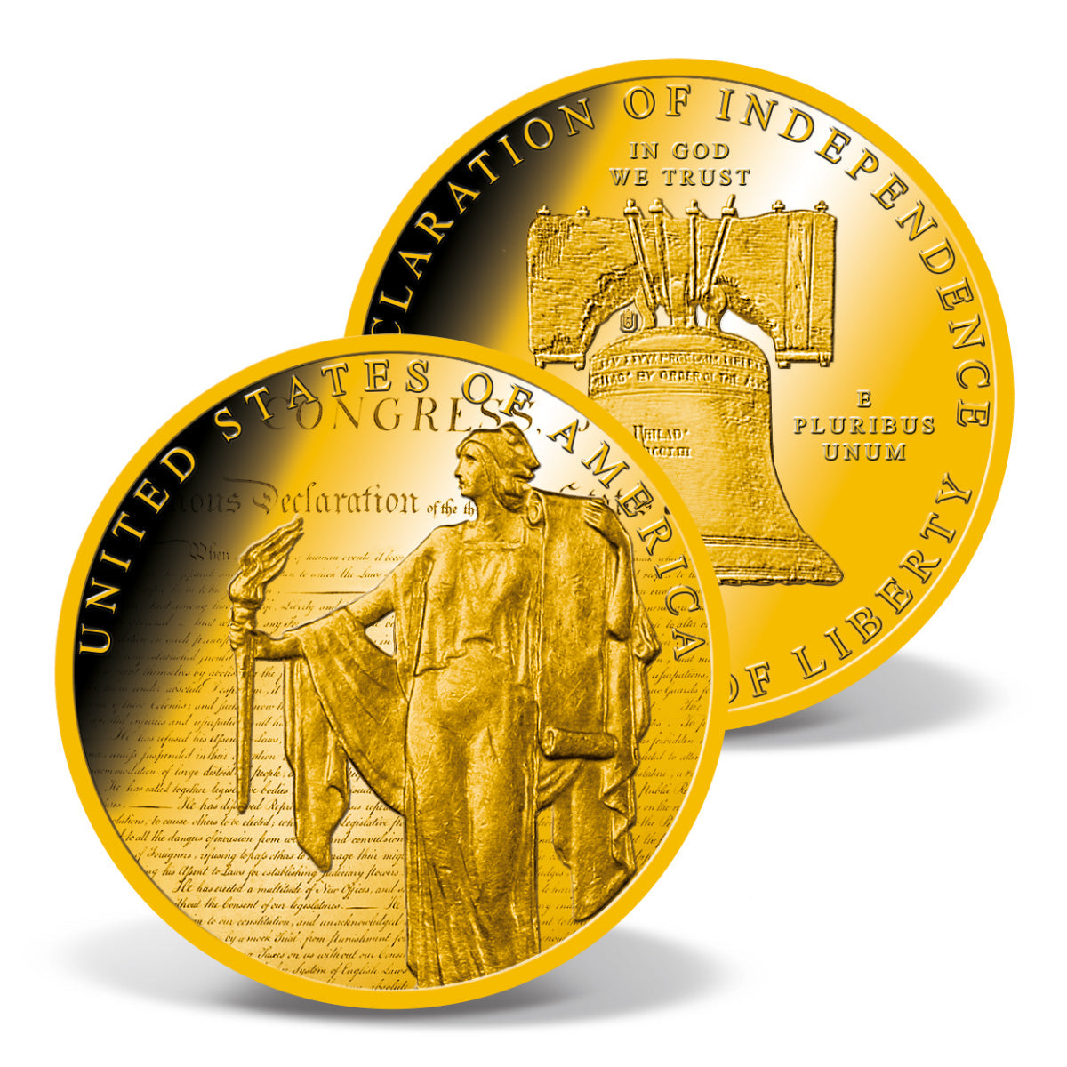Declaration of Independence Colossal Coin