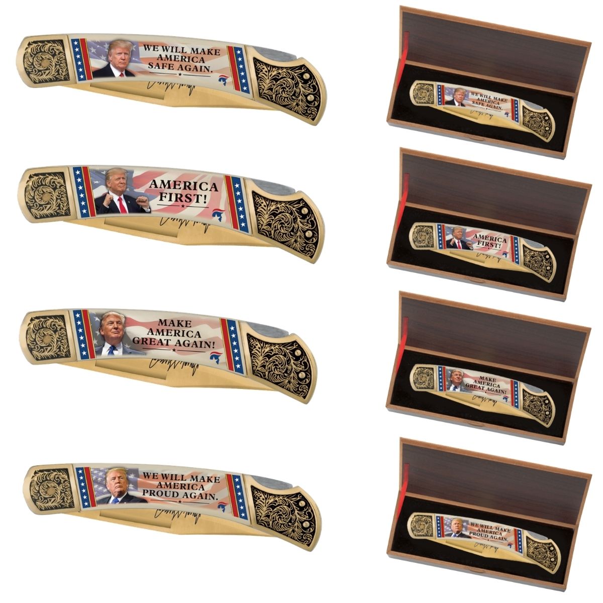 Presidential Pocket Knife Set