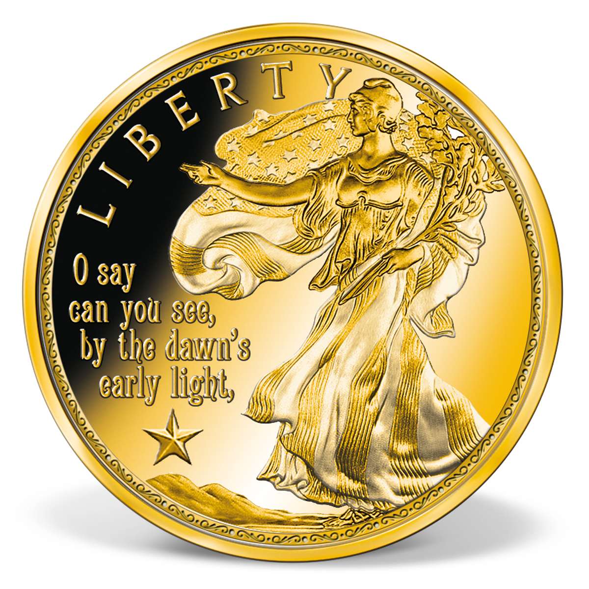 Dawn’s Early Light Commemorative Coin view 2