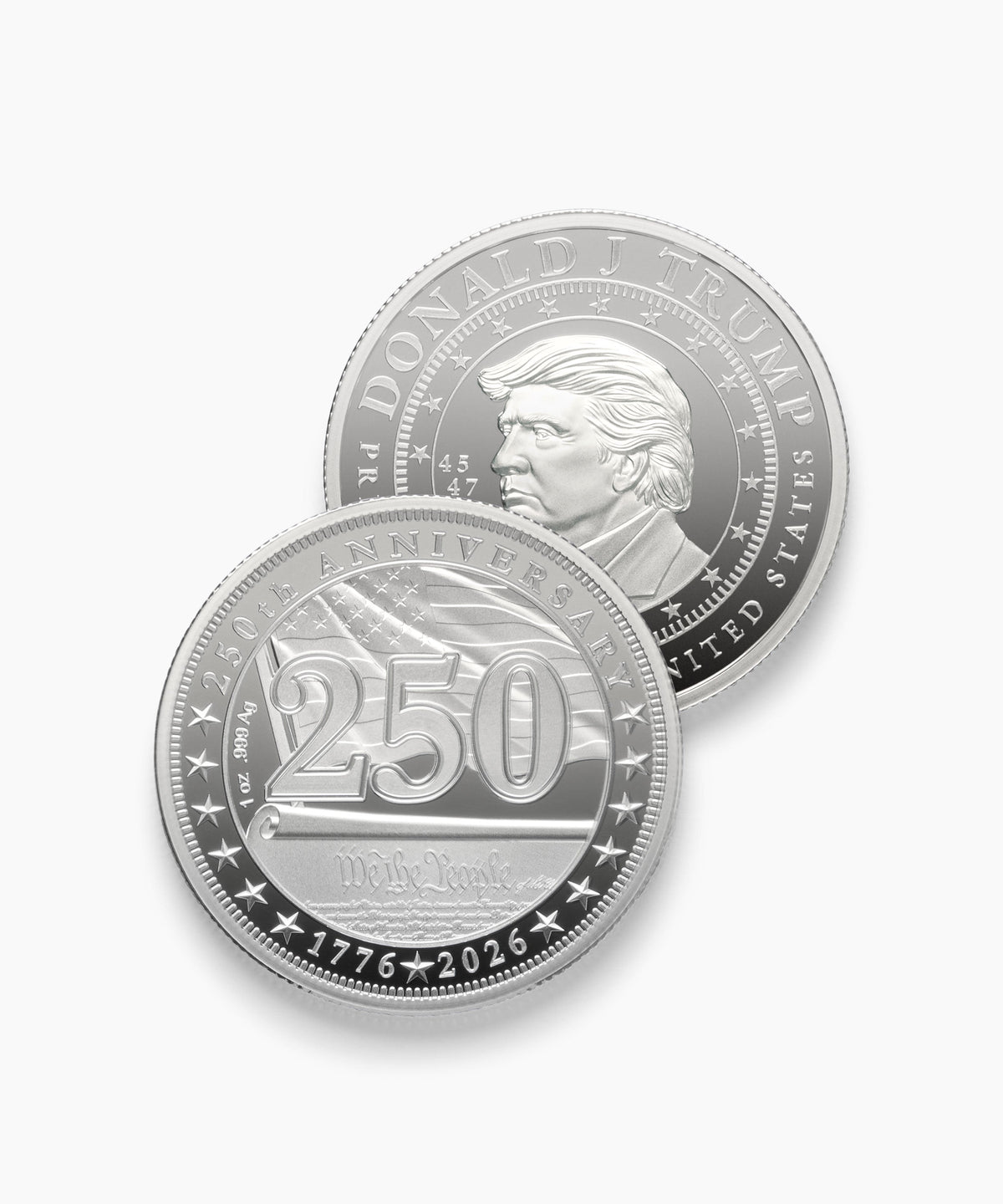 We The People 1 oz Silver Medallion