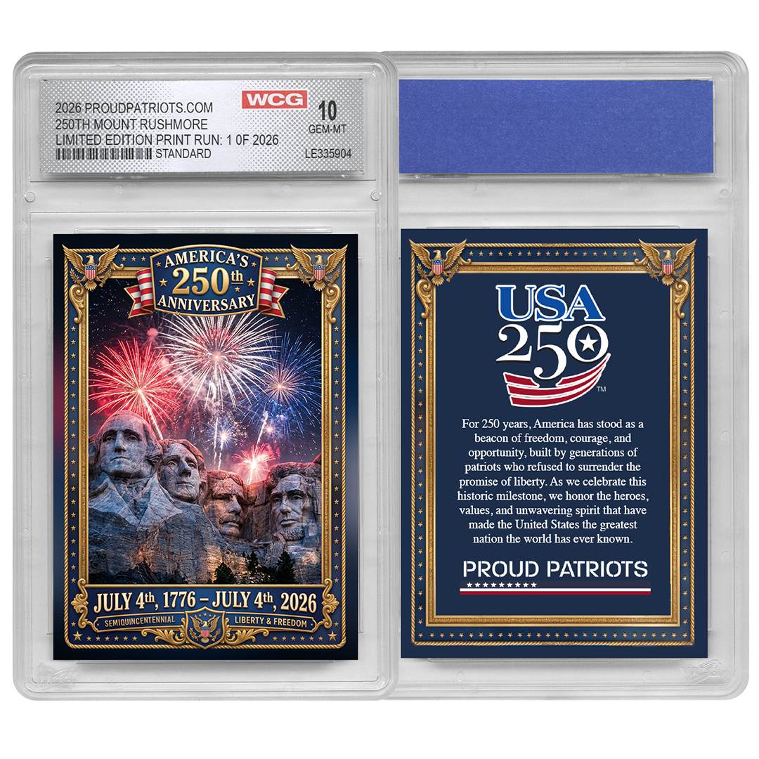 Mount Rushmore Graded Card view 3