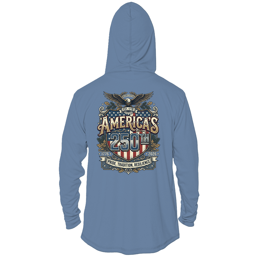 America 250 Performance Sun Hoodie view 2