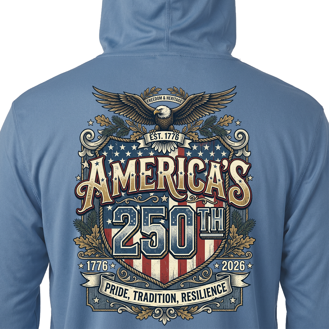 America 250 Performance Sun Hoodie view 3
