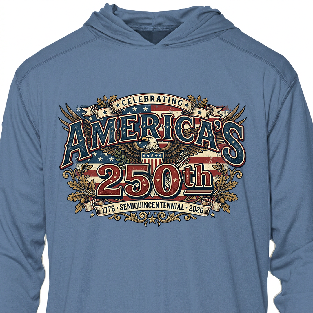 America 250 Performance Sun Hoodie view 4