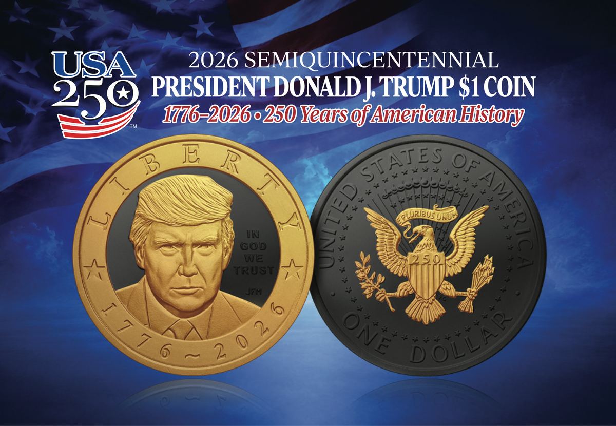 America 250 Presidential Dollar, Deluxe Edition view 2